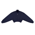 Women's Crop Mock Neck Sweatshirt