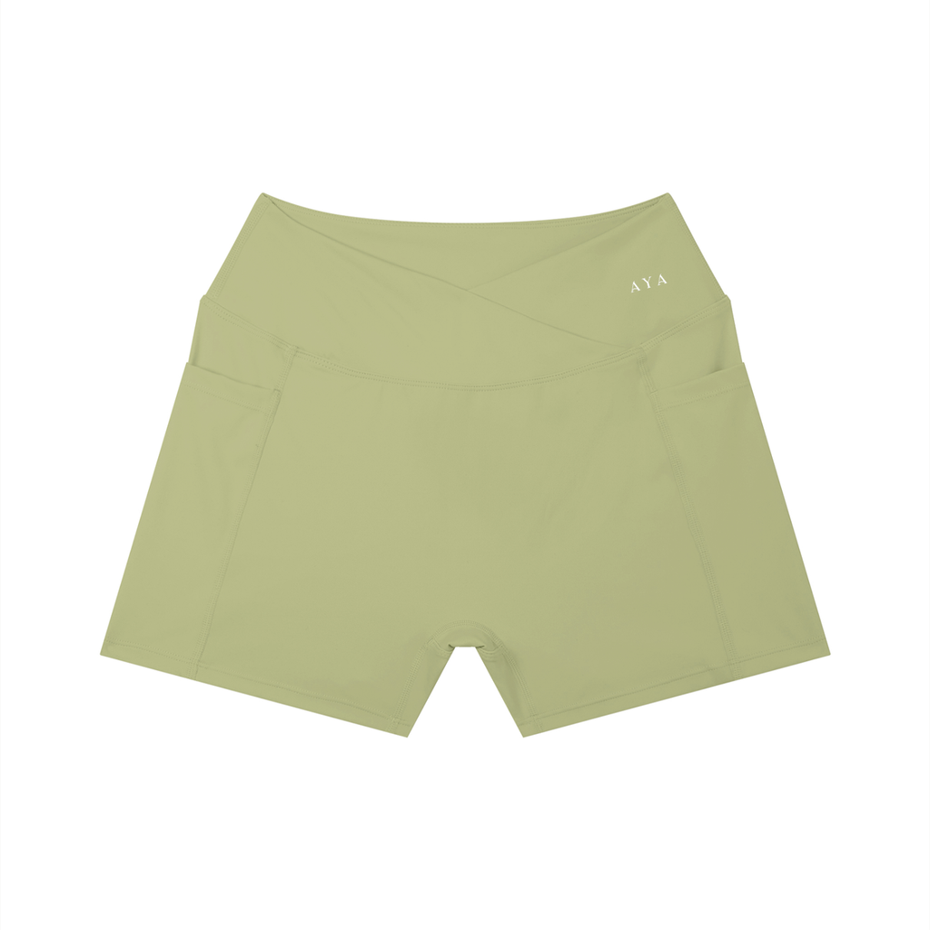 Women's High Rise Shorts in Slate
