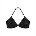 Women’s Ruched Halter-Neck Sports Bra