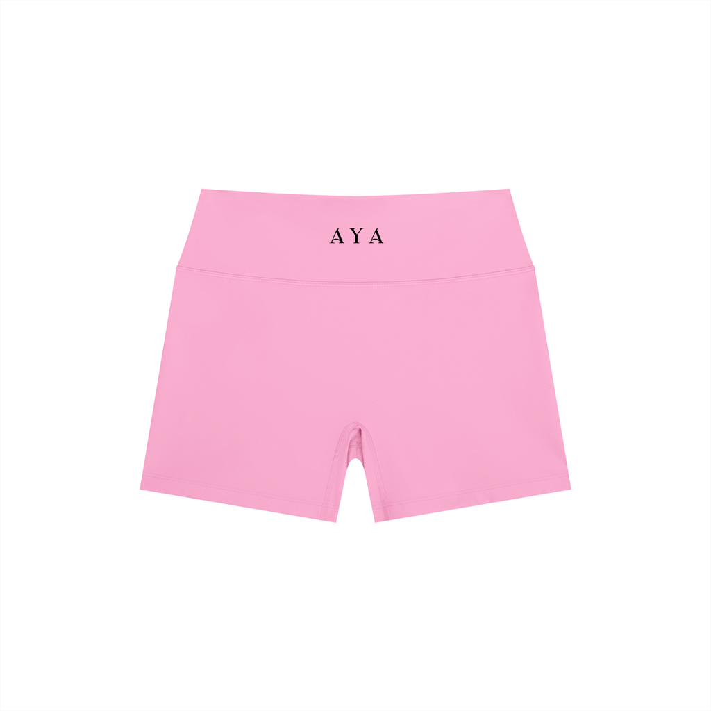 The Women's High Rise Shorts in Pink