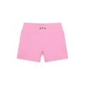 The Women's High Rise Shorts in Pink
