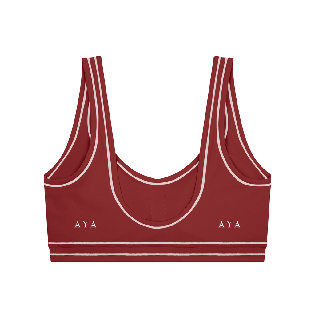 Women’s Topstitching Yoga Sports Bra