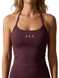 Plum Arc Halter
