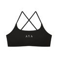 Women's Regular Sports Bra in Slate