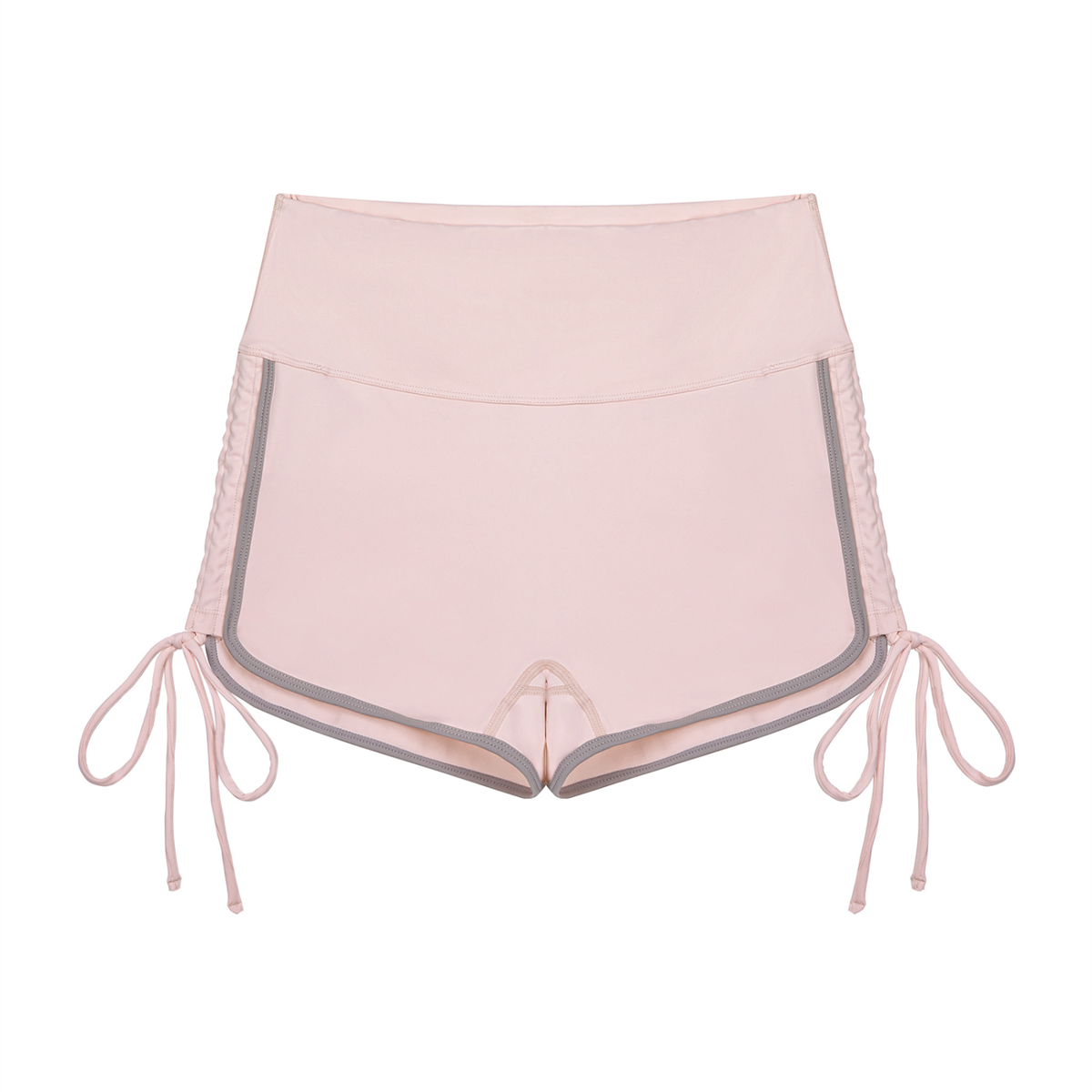 Women’s Color Block High Waisted Yoga Shorts