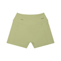 The Women's High Rise Shorts in Gray Green