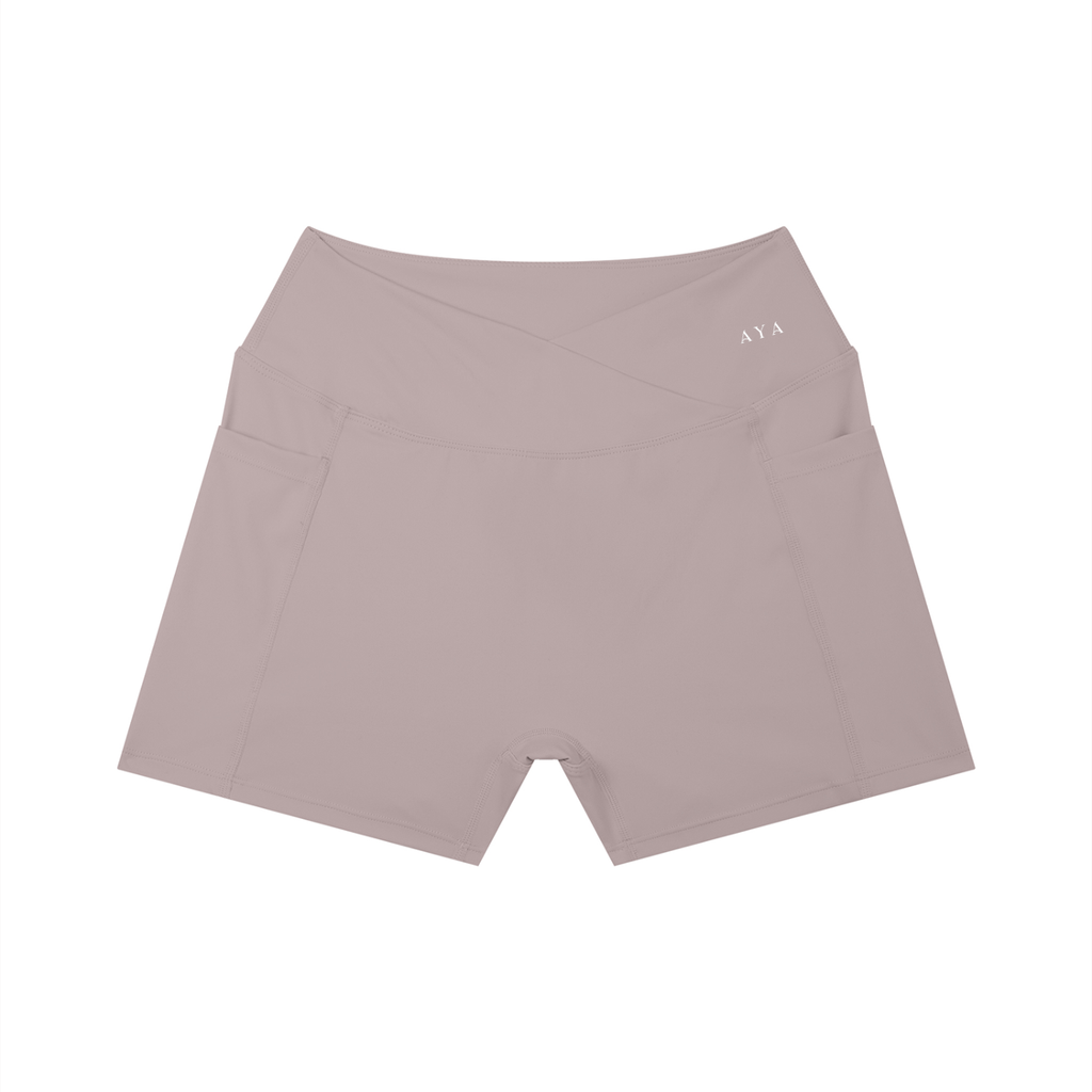 Women's High Rise Shorts in Slate