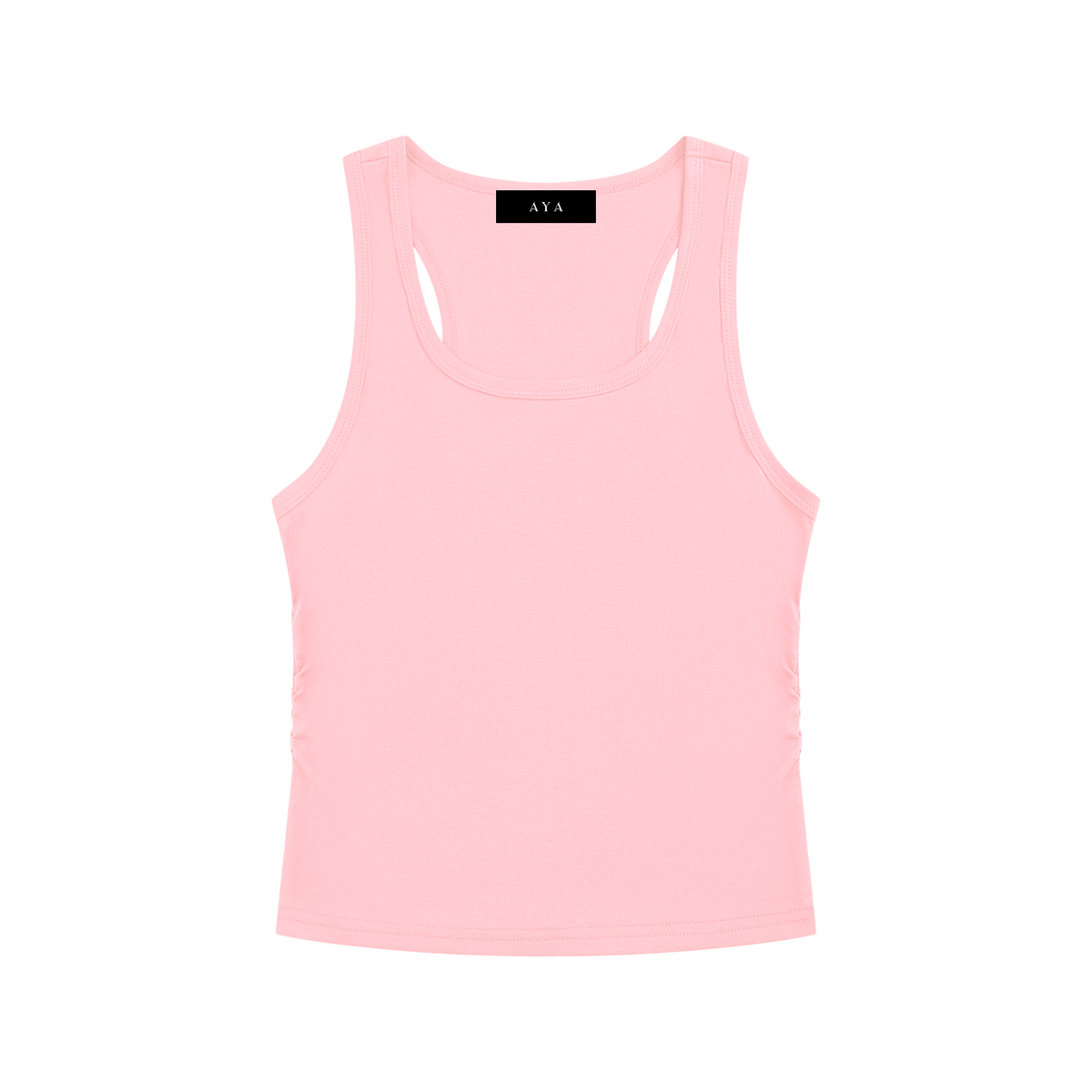 Rose Frame Ruched Tank