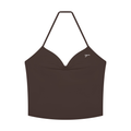 Women's Ruched Halter Yoga Tank Top