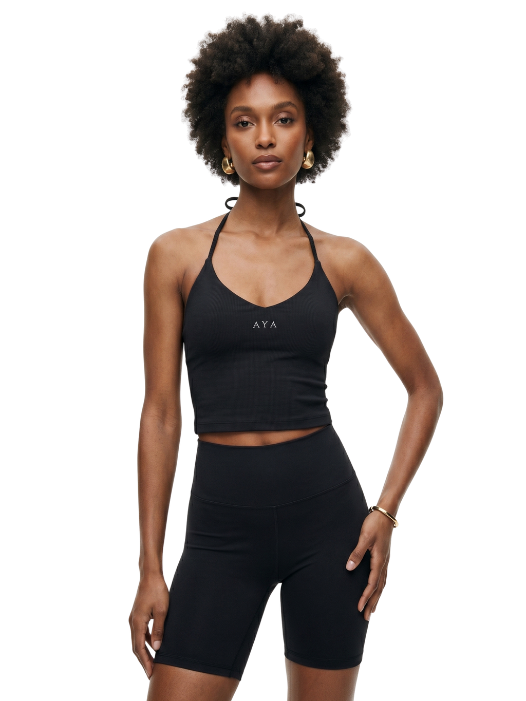 Noir Arc Halter