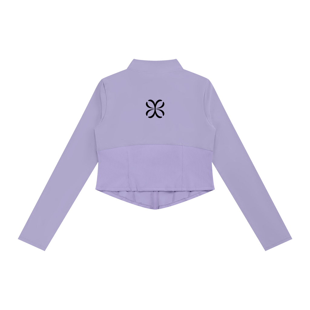 Women's Slim Fit Full-Zip Yoga Jacket
