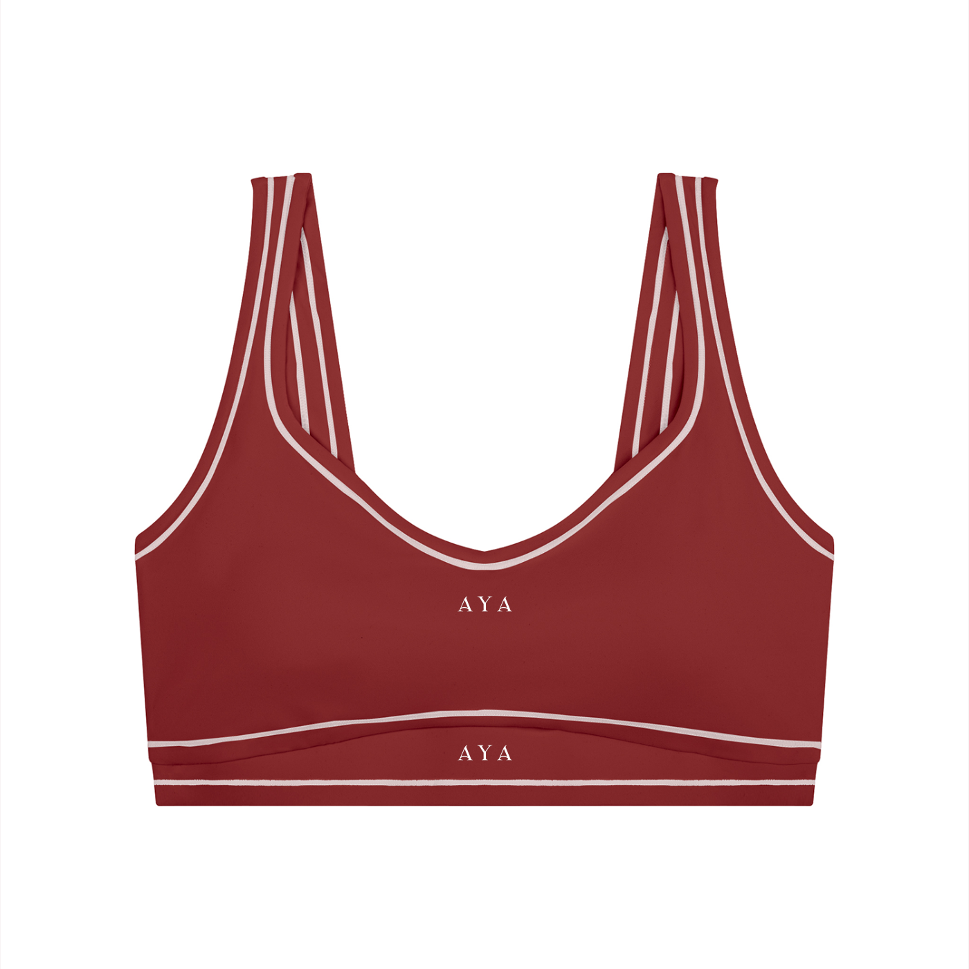 Women’s Topstitching Yoga Sports Bra
