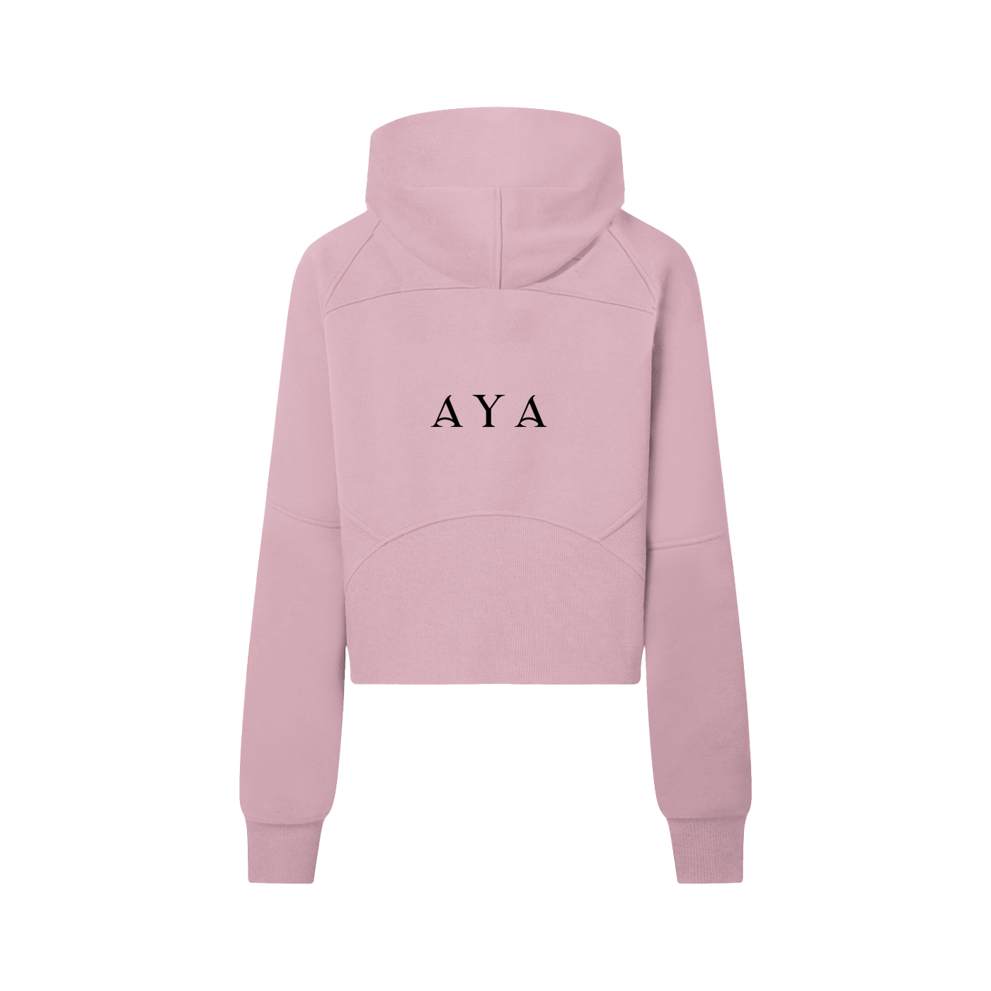 The Women's Cropped Hoodie in Pink