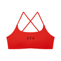 The Women's Sports Bra in Red