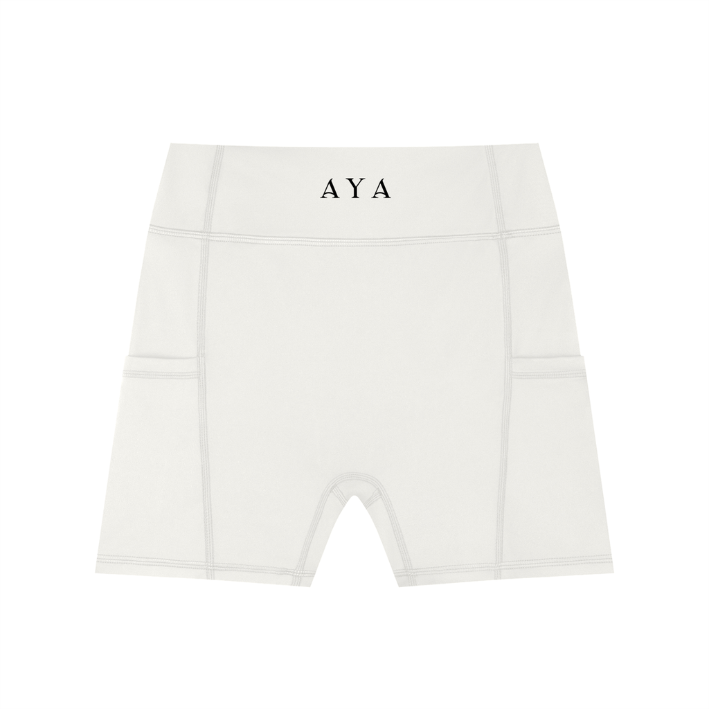 The Women's Shorts in White