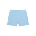 The Women's High Rise Shorts in Blue