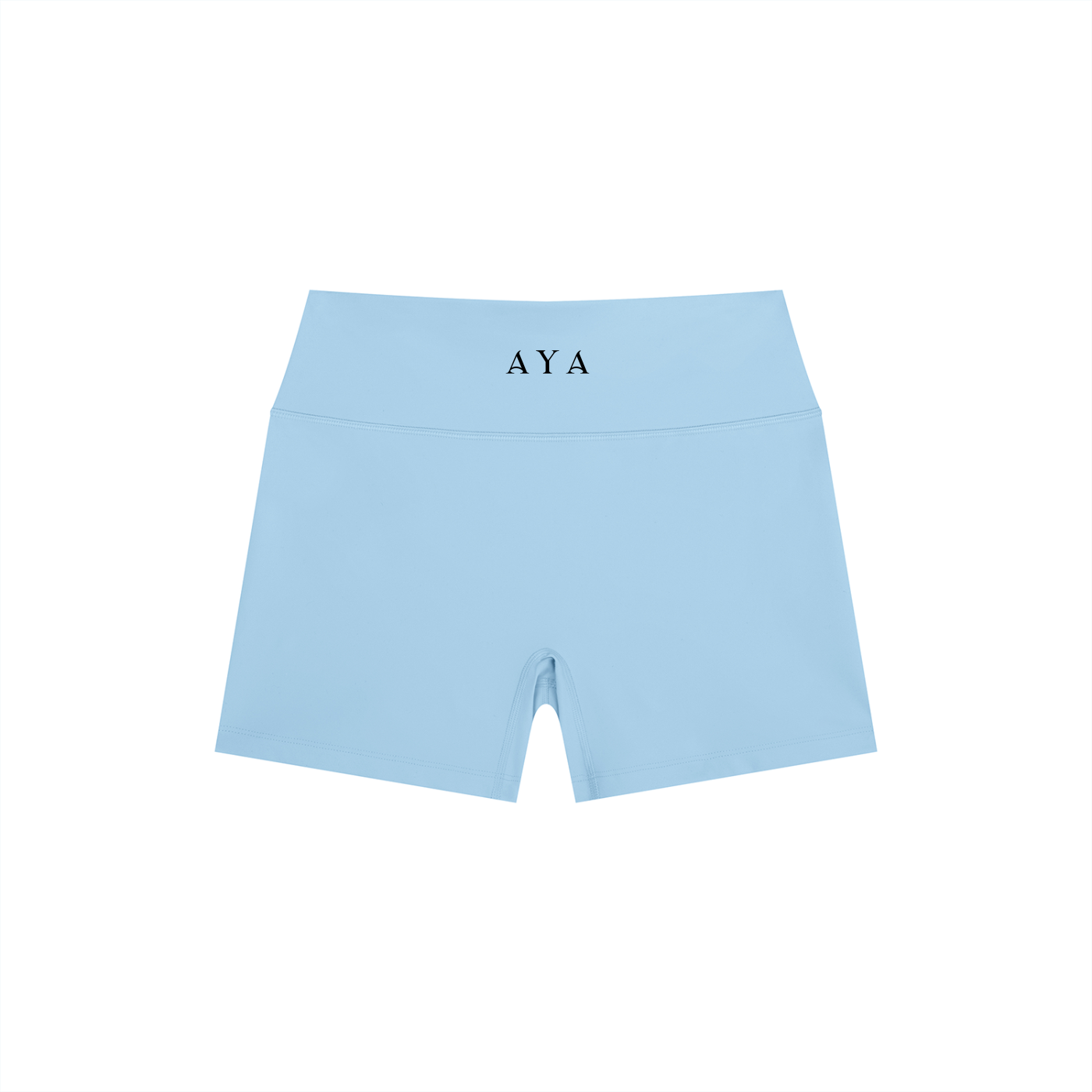 The Women's High Rise Shorts in Blue