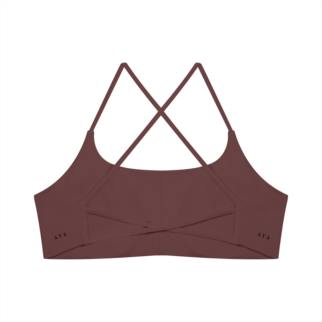 The Women's Sports Bra in Plum Purple
