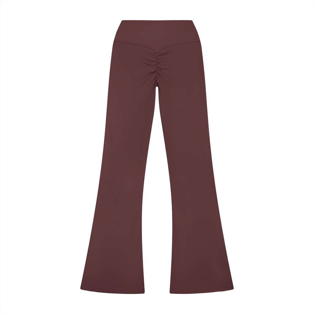 The Women's High Rise Leggings in Plum Purple