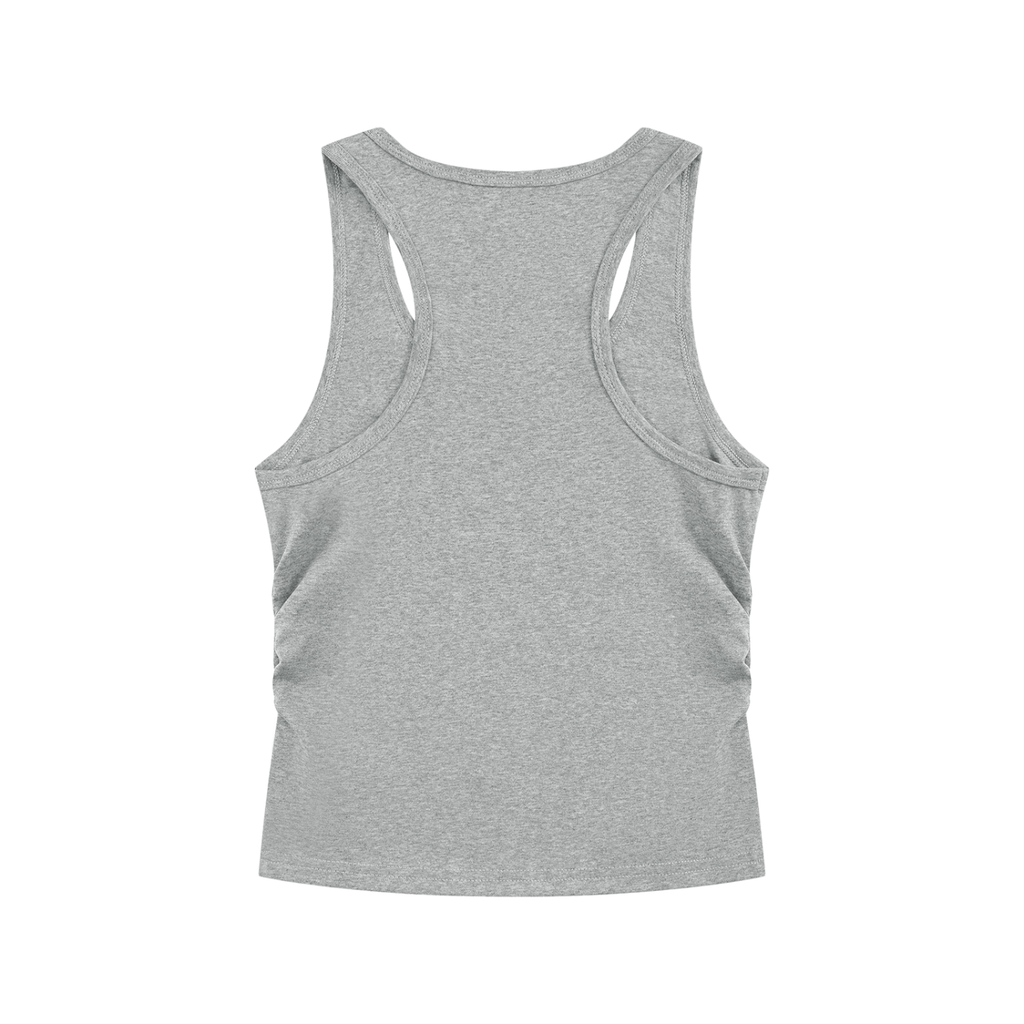 Noir Frame Ruched Tank
