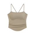 Women's Ruched Yoga Tank Top