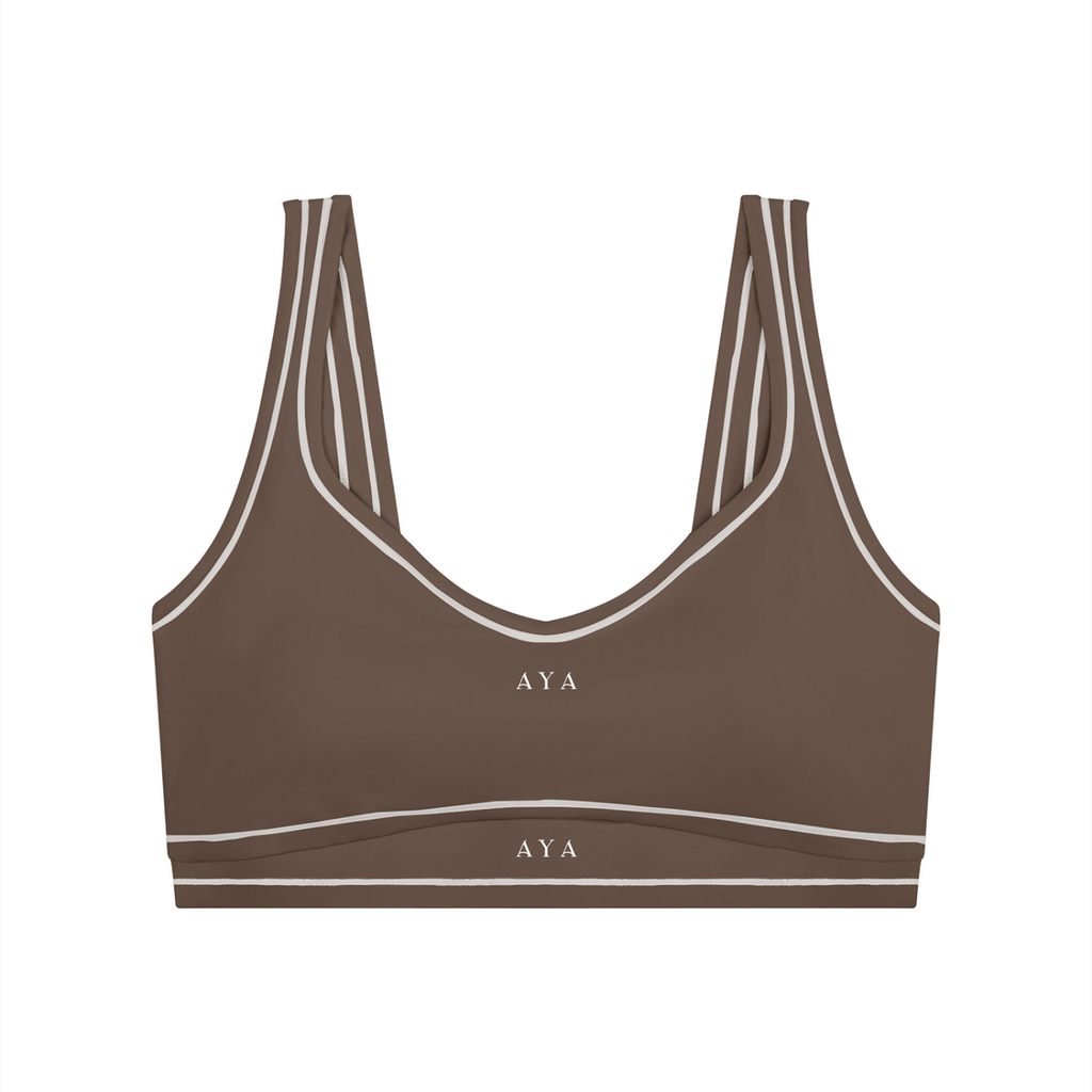 Women’s Topstitching Yoga Sports Bra