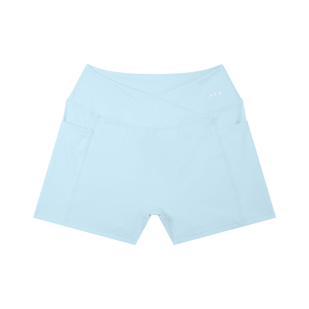 Women's High Rise Shorts in Slate