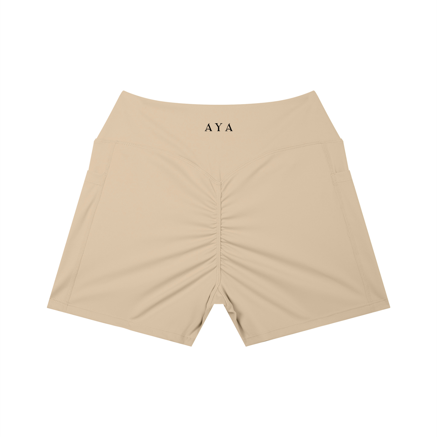 The Women's High Rise Shorts in Khaki