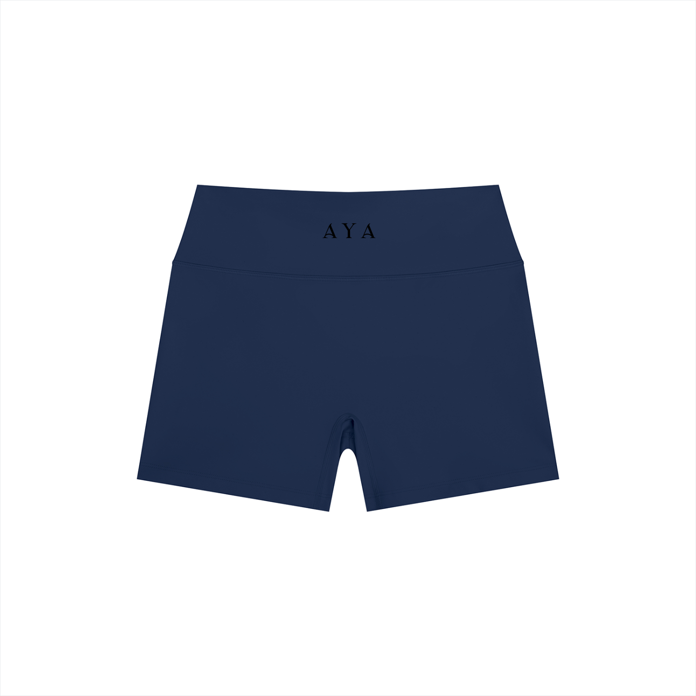 The Women's High Rise Shorts in Navy Blue