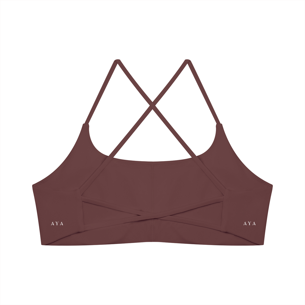 The Women's Sports Bra in Plum Purple