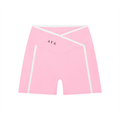 The Women's High Rise Shorts in Light Pink