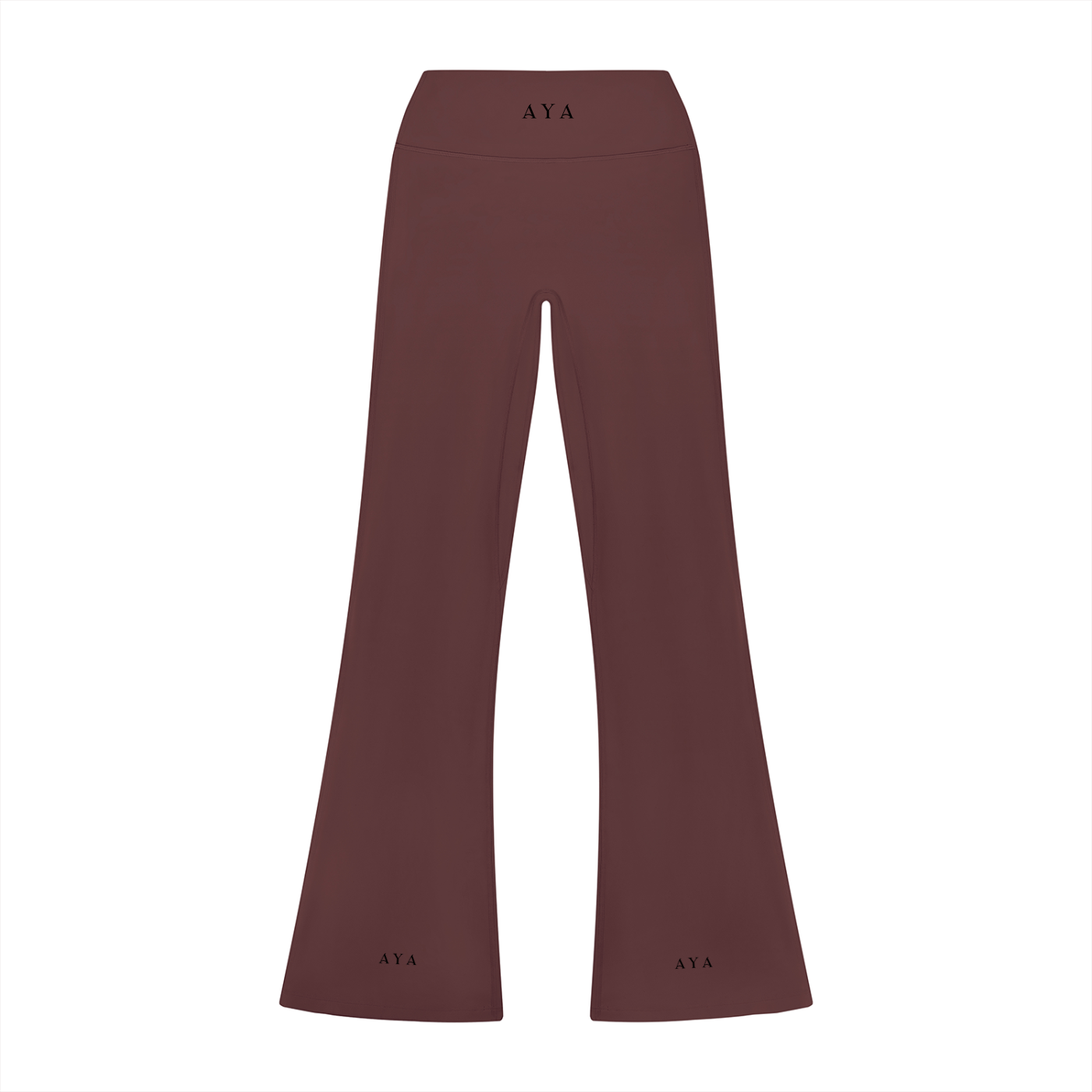 The Women's High Rise Leggings in Plum Purple