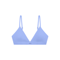 The Women's Cropped Sports Bra in Purple