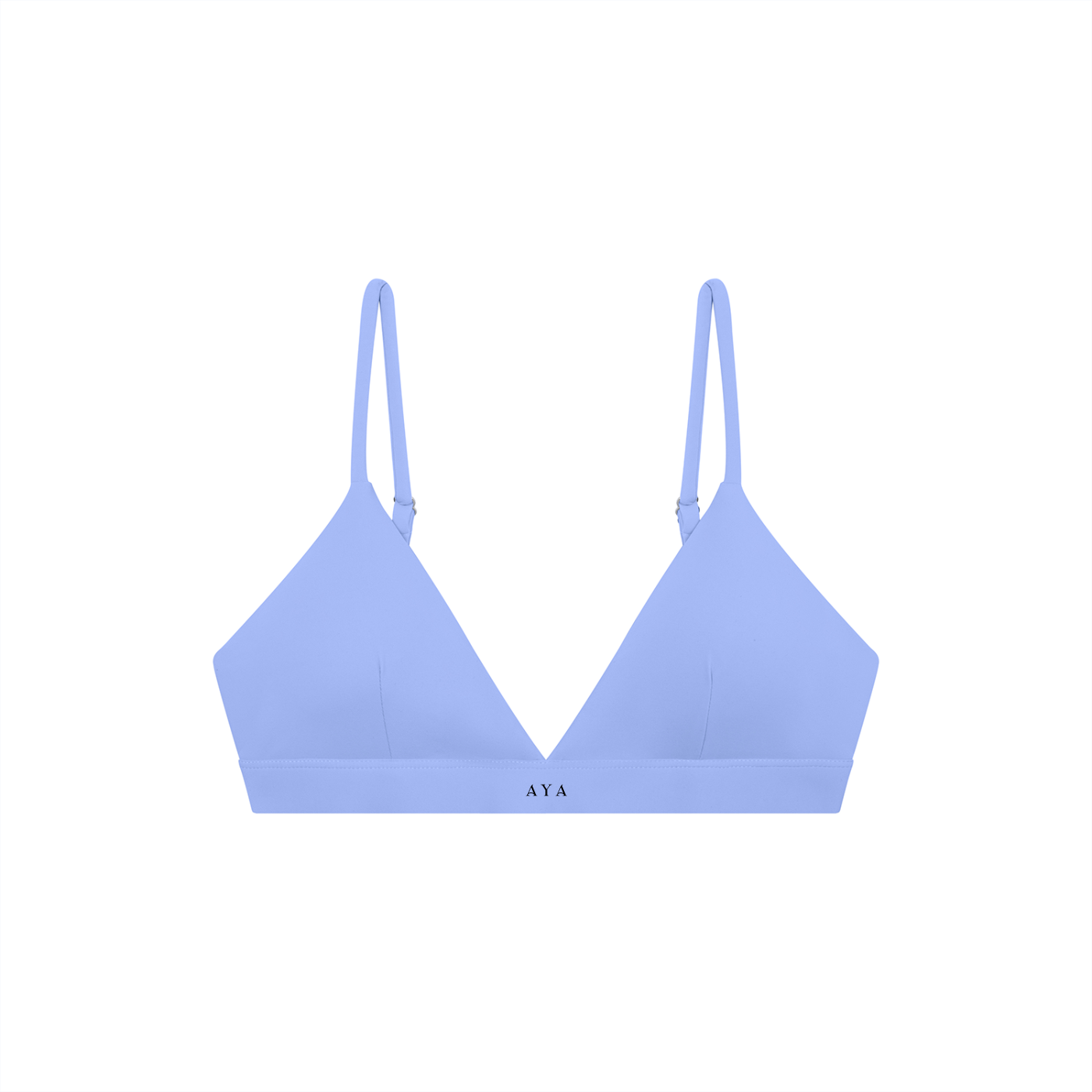 The Women's Cropped Sports Bra in Purple