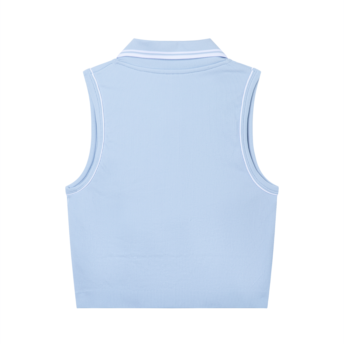 The Women's Tank Top in Black with White