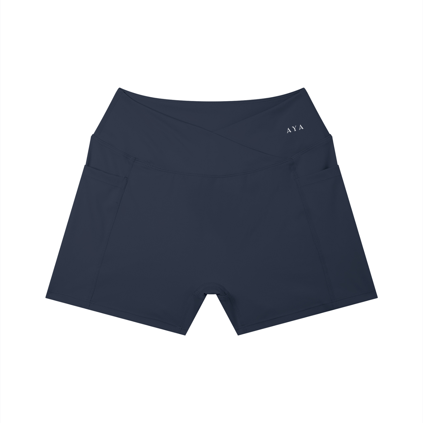 Women's High Rise Shorts in Slate