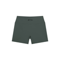 The Women's High Rise Shorts in Dark Gray