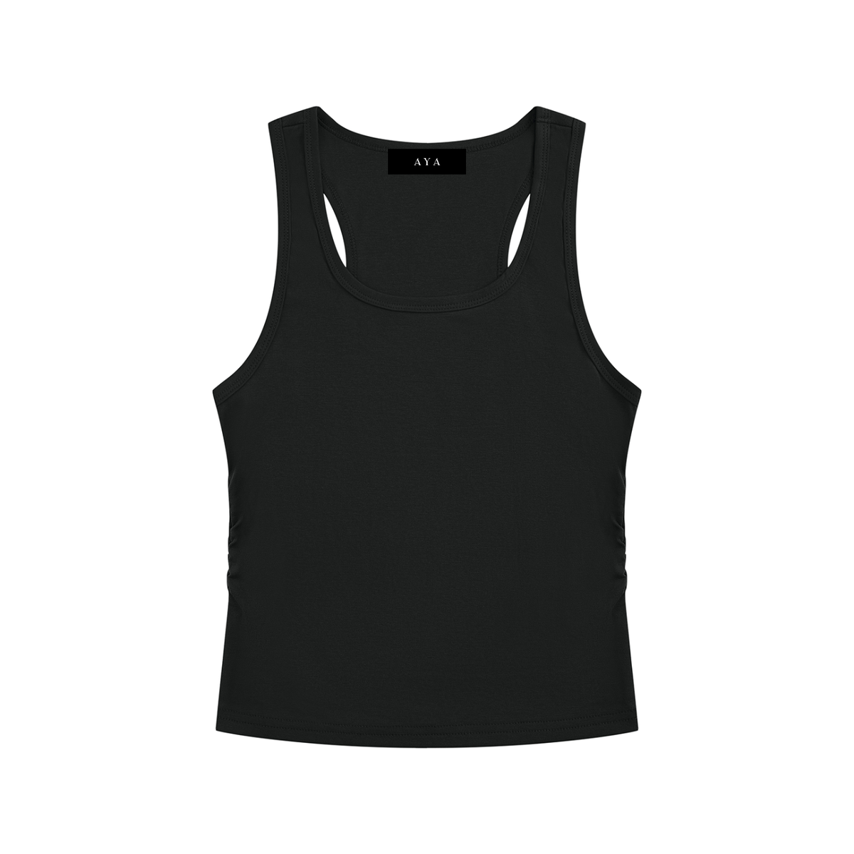 Noir Frame Ruched Tank