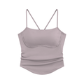 Women's Ruched Yoga Tank Top