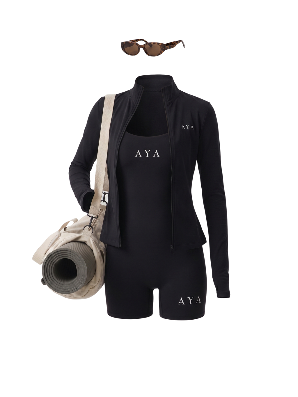 Noir Arc Romper