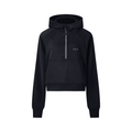 The Women's Cropped Hoodie in Black