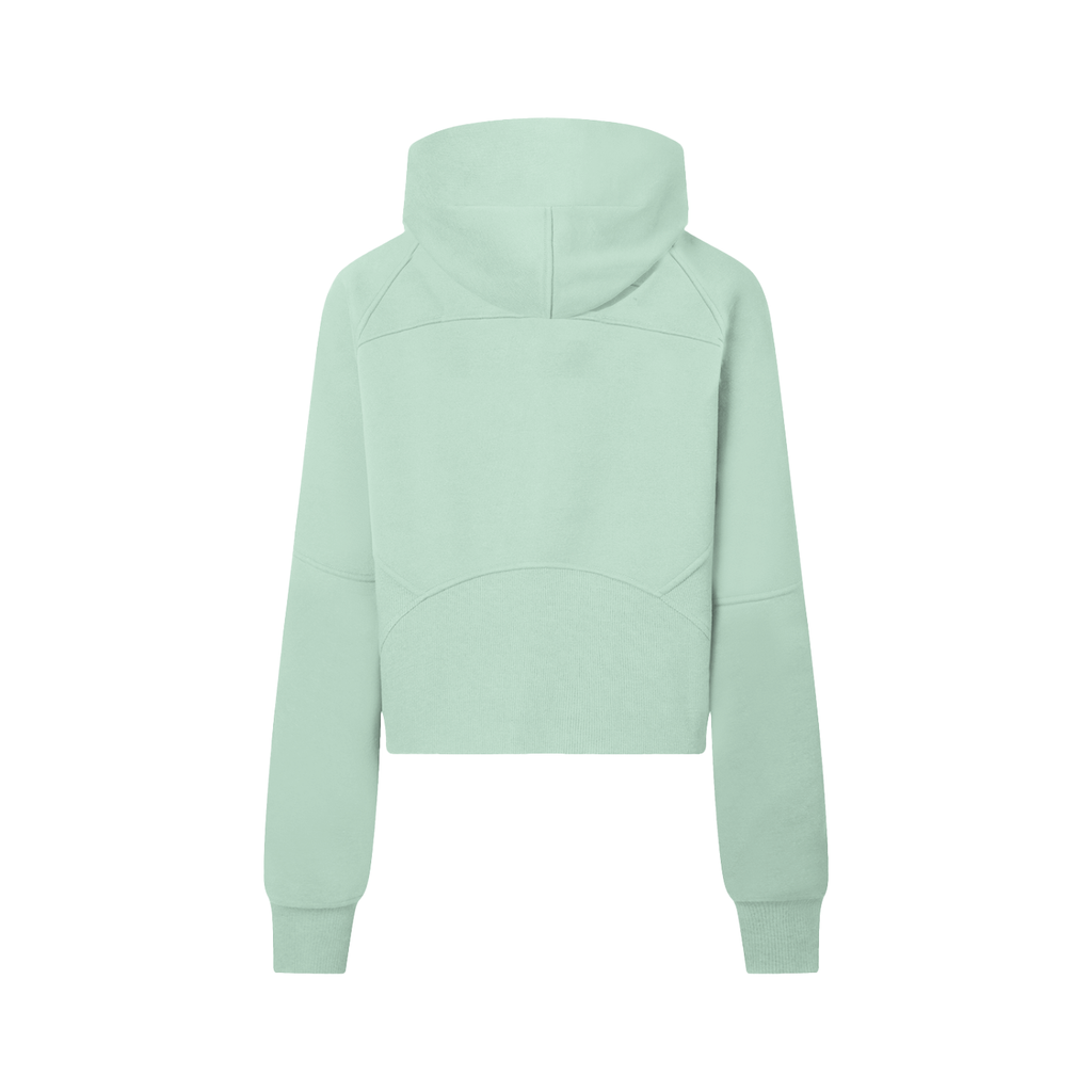 The Women's Cropped Hoodie in Forest