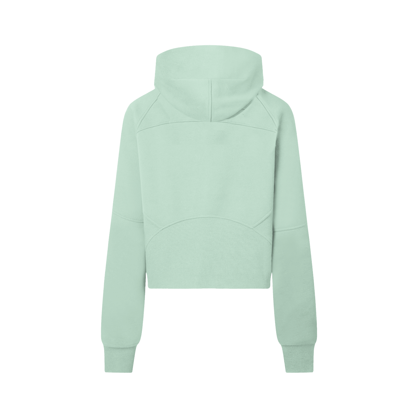 The Women's Cropped Hoodie in Forest