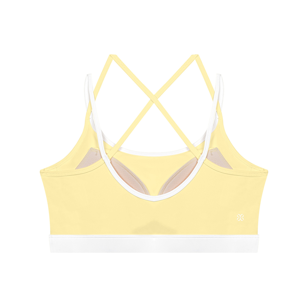 Women's Color Block Yoga Sports Bra