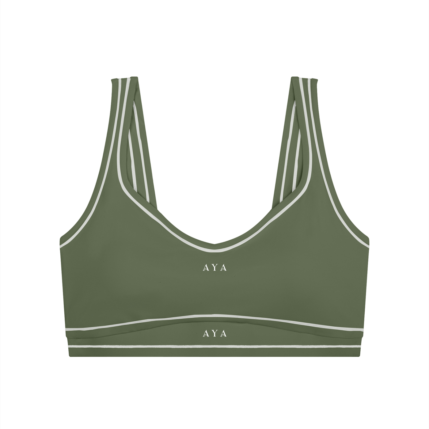 Women’s Topstitching Yoga Sports Bra
