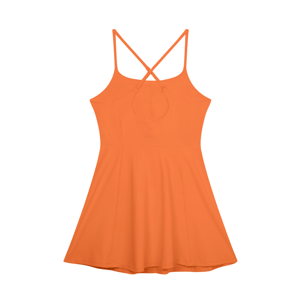 The Women's Leggings in Orange