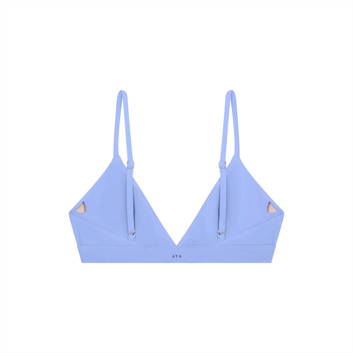 The Women's Cropped Sports Bra in Purple