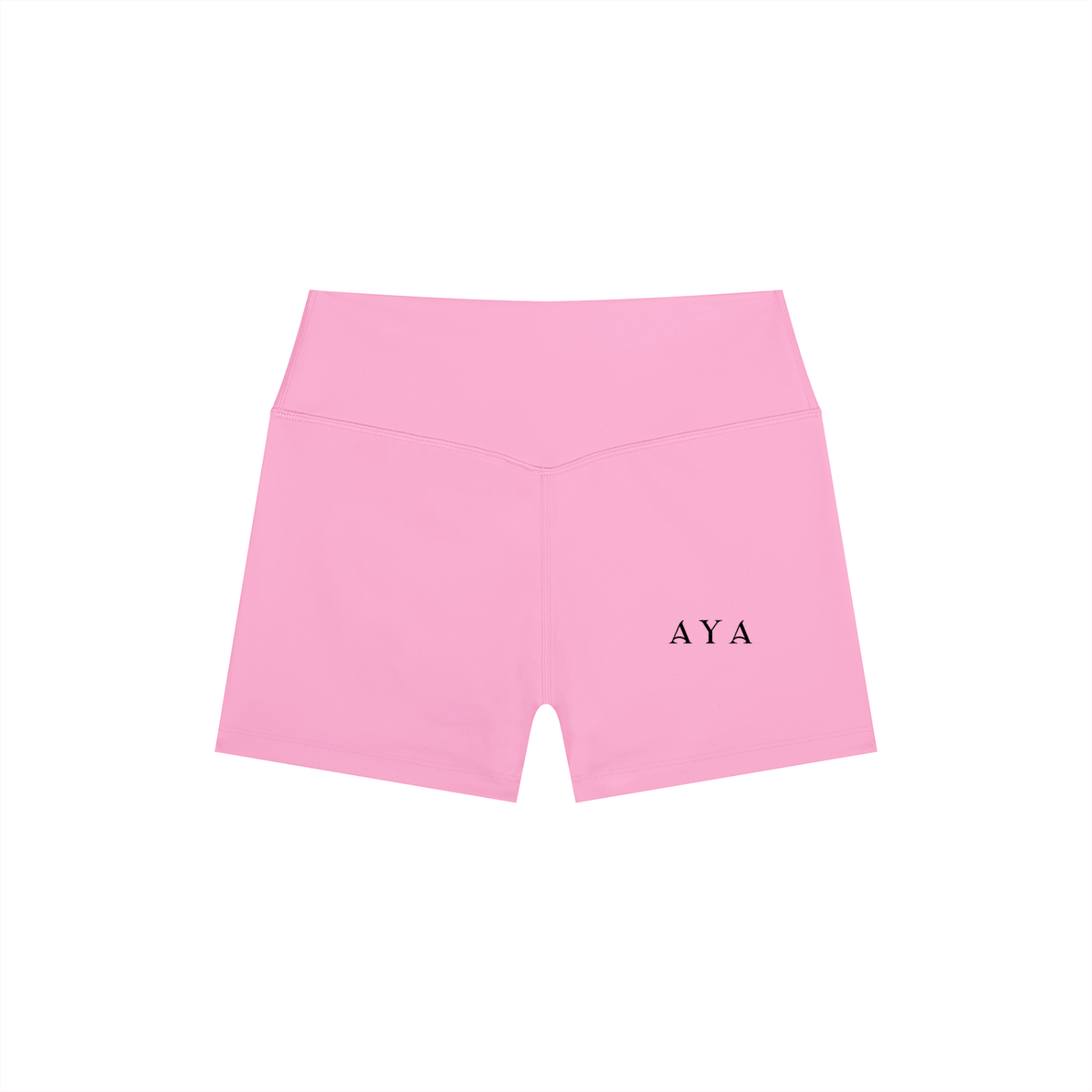 The Women's High Rise Shorts in Pink