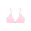 The Women's Cropped Sports Bra in Light Pink