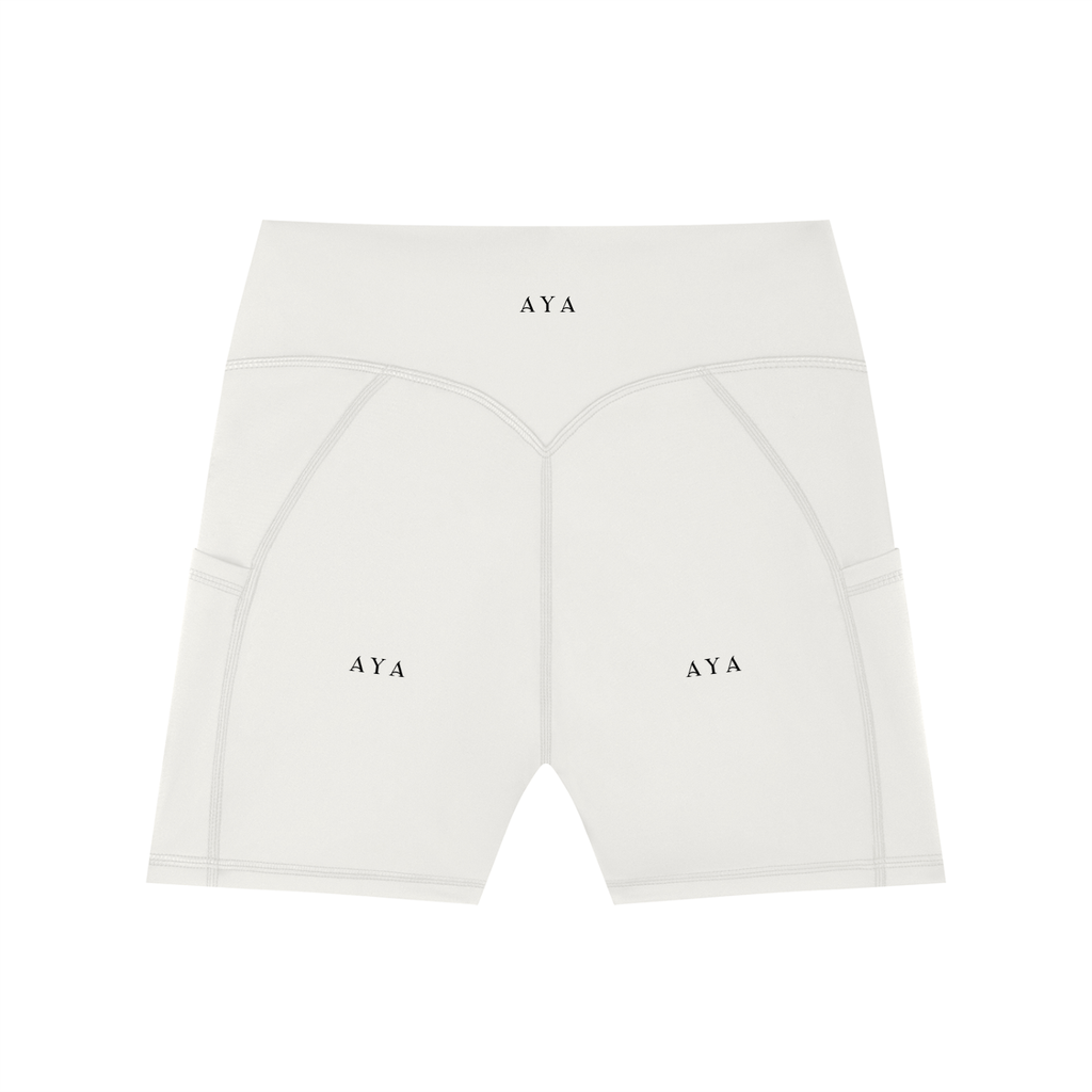 The Women's Shorts in White
